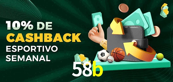 10% de bônus de cashback na 58b